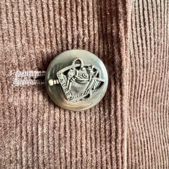 NWT Lauren Ralph Lauren Buillion Corduroy Blazer - Picture 7 of 12